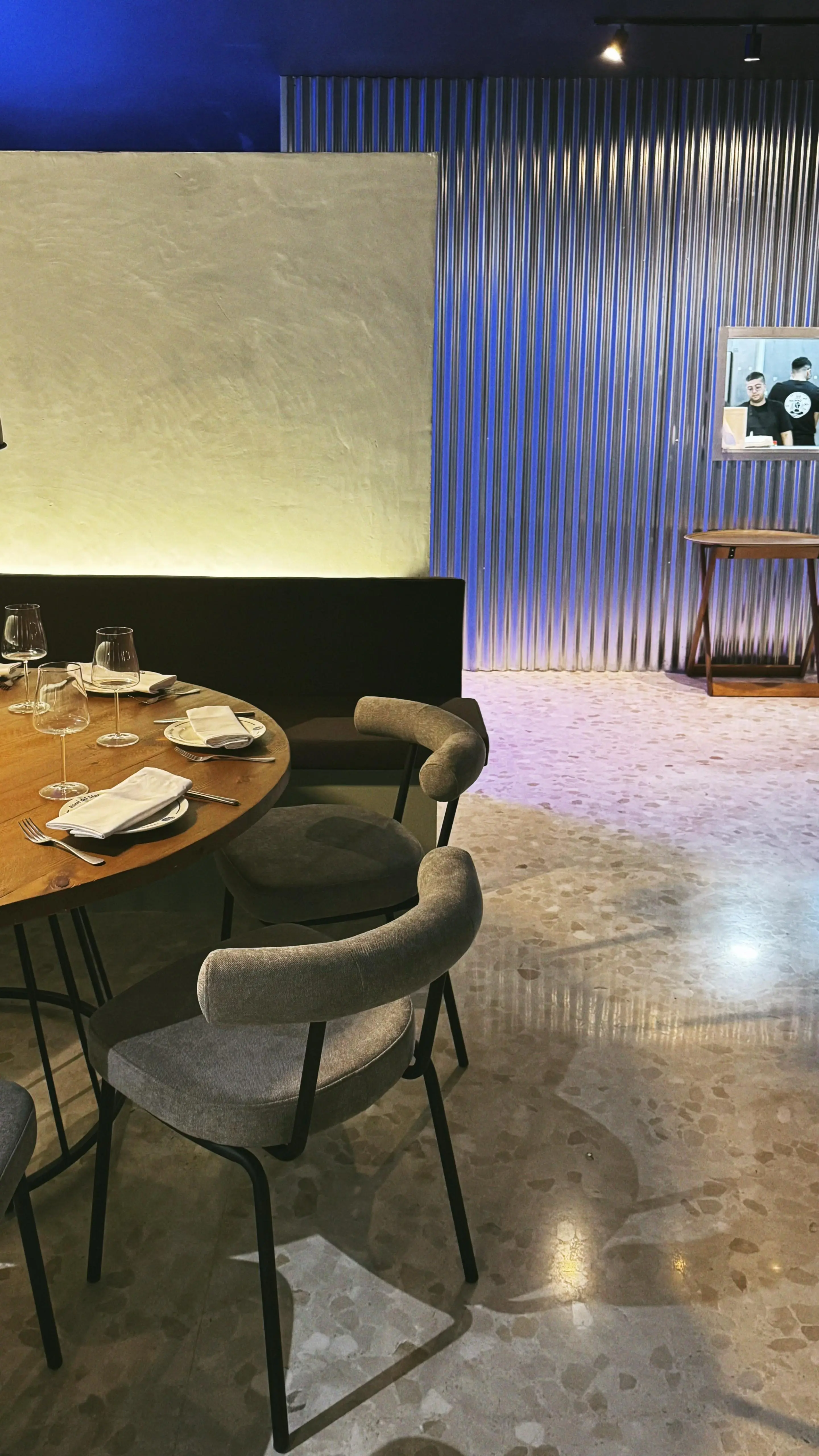 Secondary area of Talassa restaurant